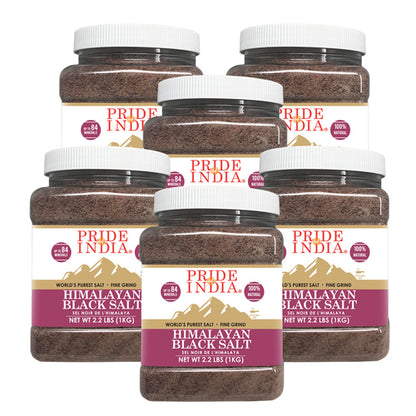 Himalayan Black Rock Salt (Kala Namak) - Fine Grind