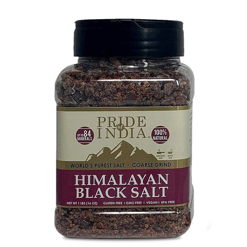 Himalayan Black Crystal Salt (Kala Namak) - Coarse Grind