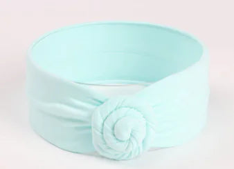 Cute Baby Cotton Headband with Knot Design