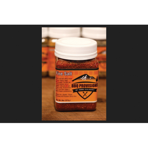 5280 Culinary FireSaltRub-CS 8 oz Rub Fire Salt