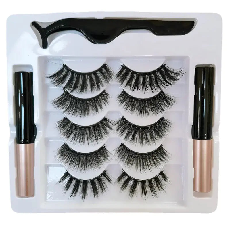 3D Magnetic Eyelashes Set for Natural Volume