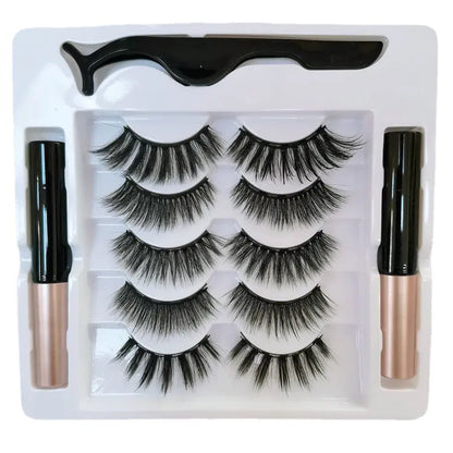 3D Magnetic Eyelashes Set for Natural Volume