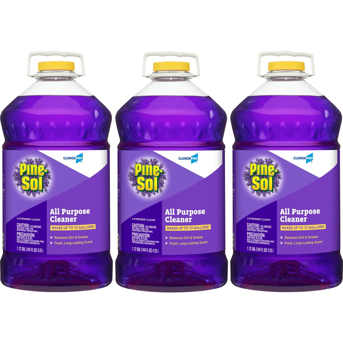 CloroxPro Pine-Sol All Purpose Cleaner Lavender Clean 144 Ounces (Package May Vary)