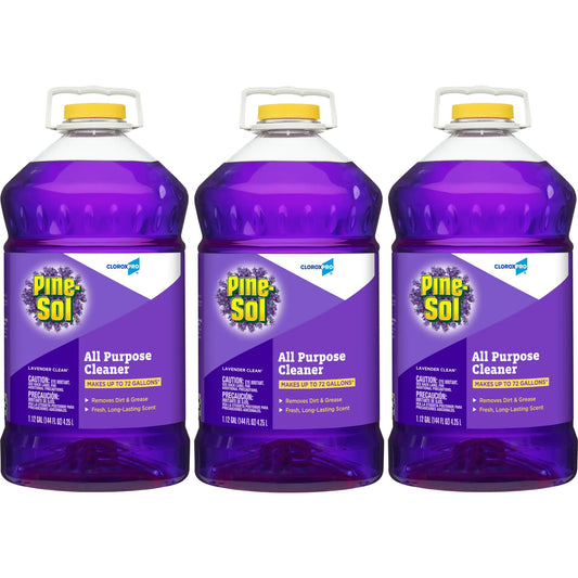 CloroxPro Pine-Sol All Purpose Cleaner Lavender Clean 144 Ounces (Package May Vary)