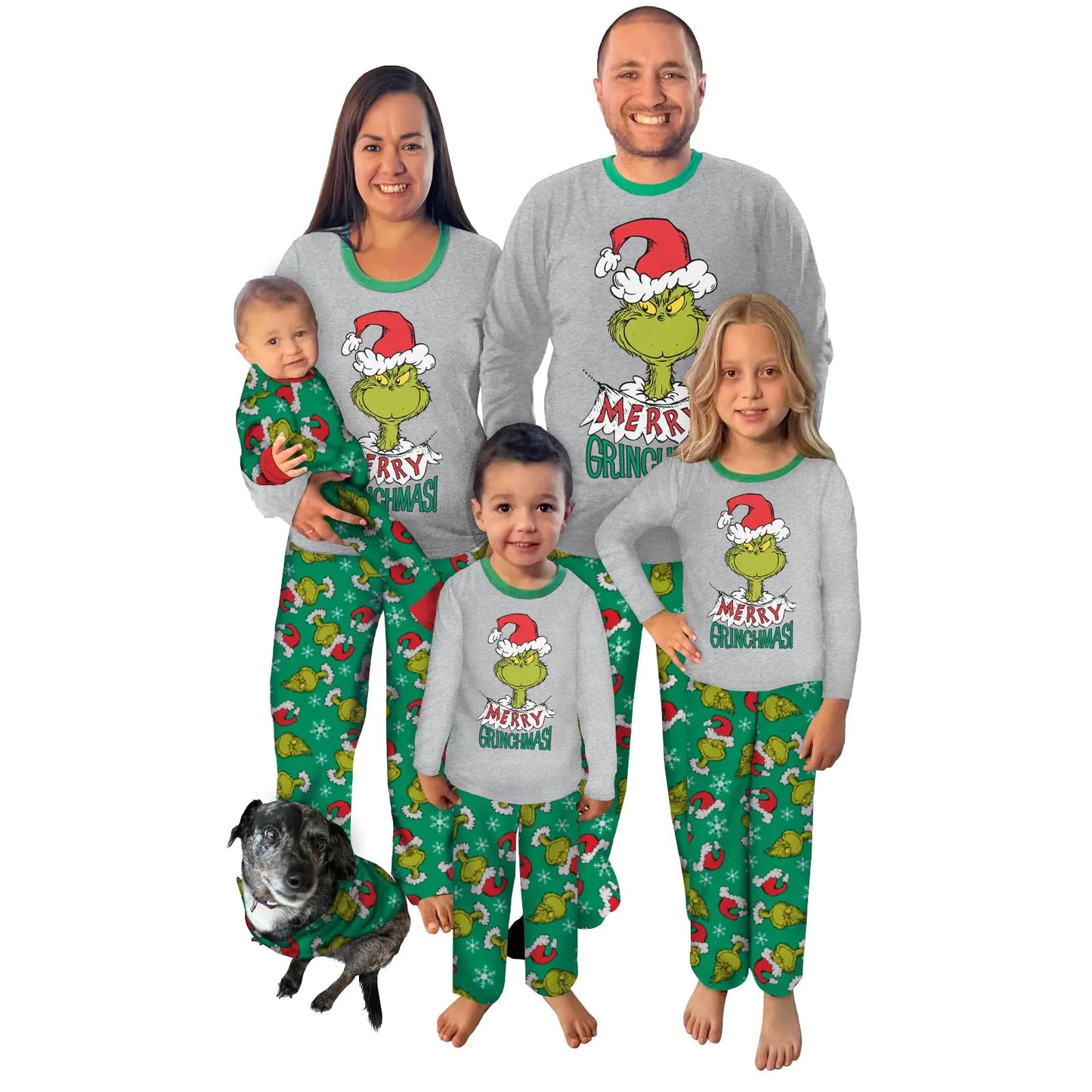 Ew People Family Christmas Pajamas Matching Sets Ew People Pajamas for couples Xmas PJs Sets Holiday Sleepwear