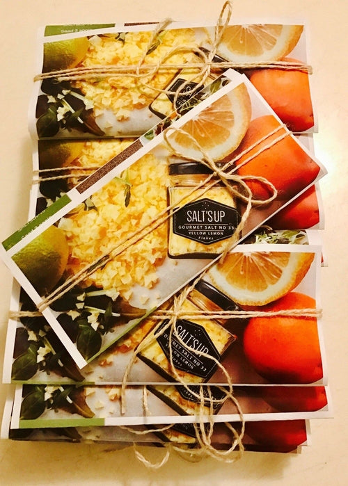 YELLOW LEMON salt flakes