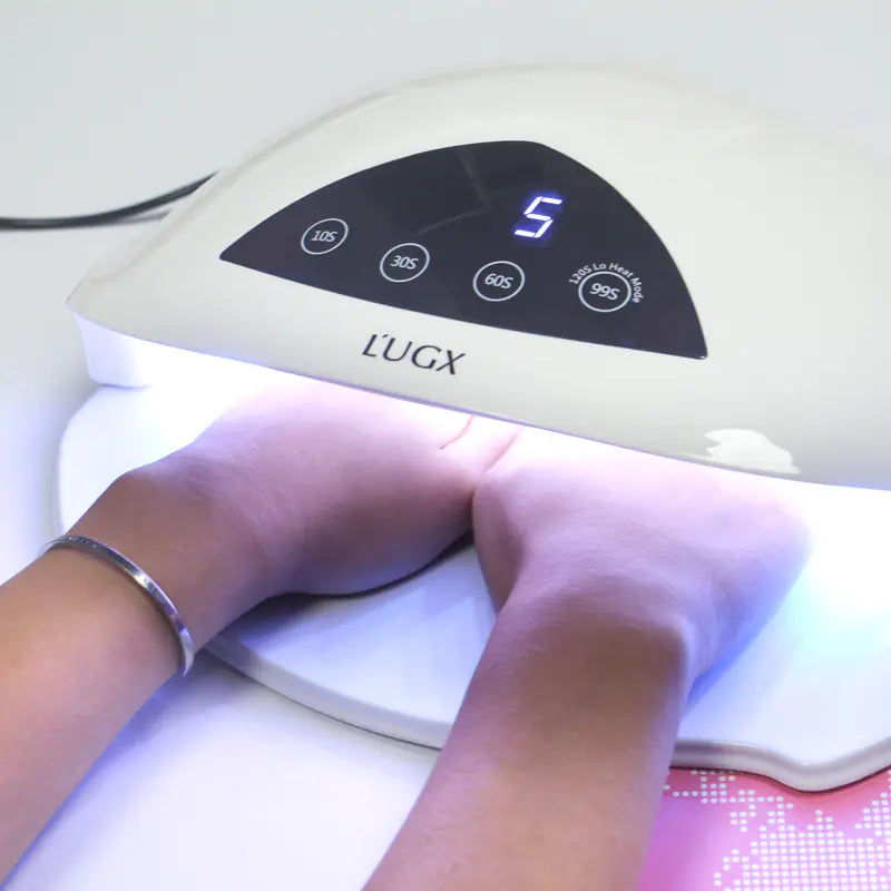 LUGX Dual Hand Nail Lamp, 36 LED Gel Curing Light
