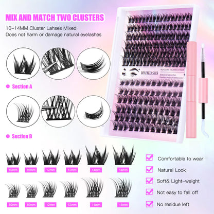 DIY Eyelash Glue Set for Natural Volume Lashes