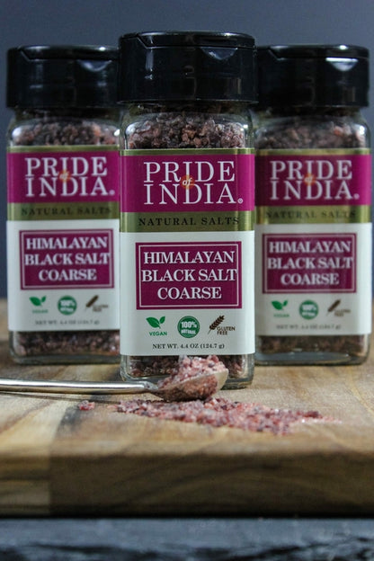 Himalayan Black Crystal Salt (Kala Namak) - Coarse Grind