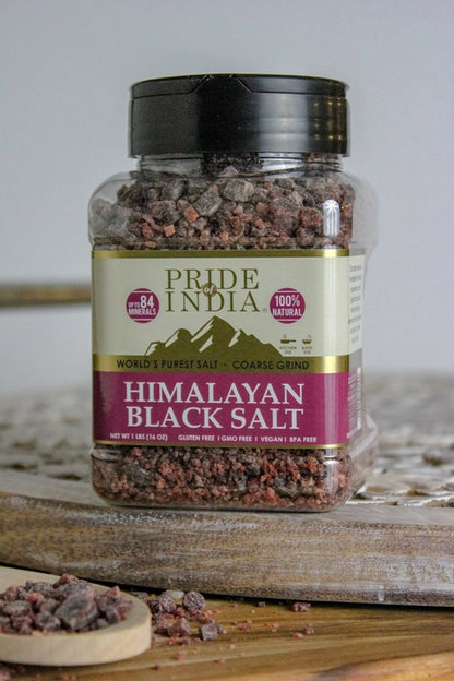 Himalayan Black Crystal Salt (Kala Namak) - Coarse Grind
