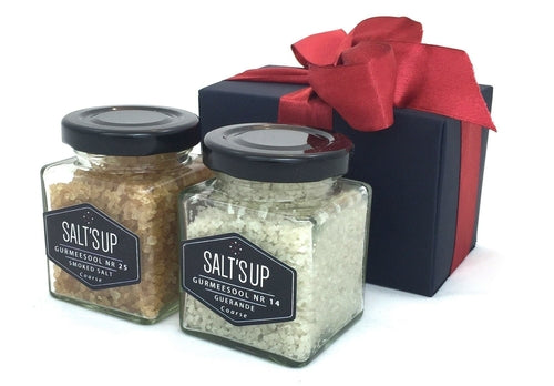 GIFT BOX OF 2 GOURMET SALT "SMOKY EYES"