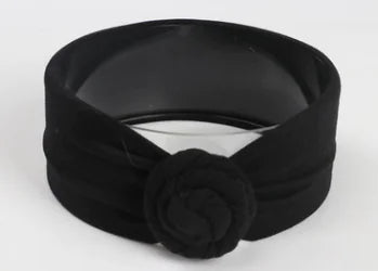 Cute Baby Cotton Headband with Knot Design