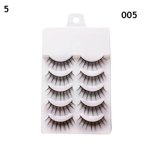 New Manga Soft Natural False Eyelashes for Cosplay