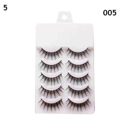 New Manga Soft Natural False Eyelashes for Cosplay