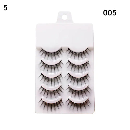 New Manga Soft Natural False Eyelashes for Cosplay
