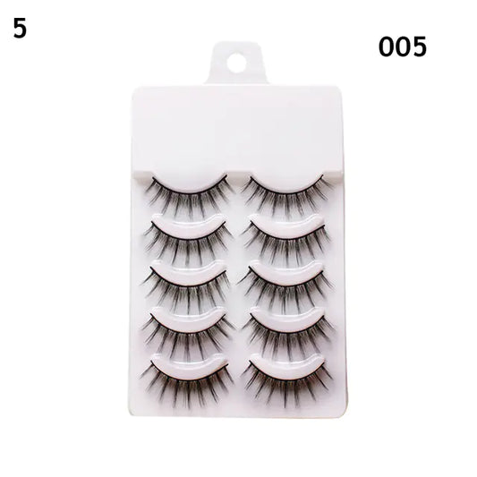 New Manga Soft Natural False Eyelashes for Cosplay
