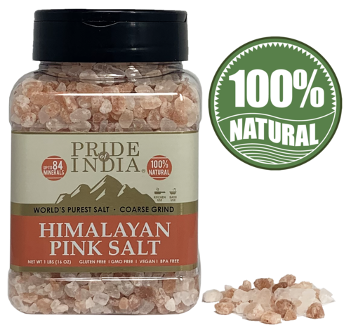 Himalayan Pink Rock Salt - Coarse Grind