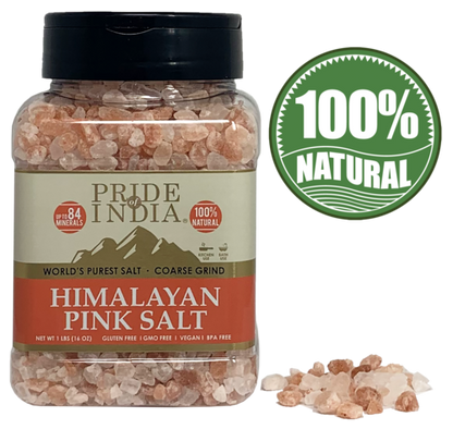 Himalayan Pink Rock Salt - Coarse Grind