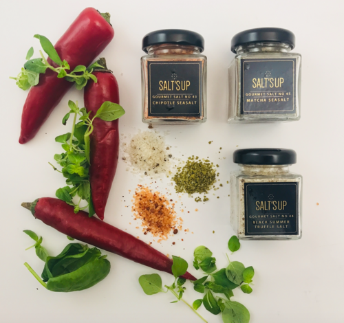 GIFT BOX OF 3 GOURMET SALT "TRUFFLE"