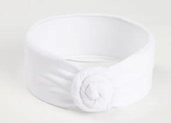 Cute Baby Cotton Headband with Knot Design