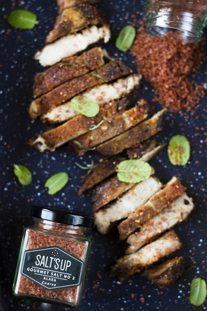 GIFT BOX OF 2 GOURMET SALT "ANGRY TIGER"