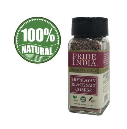 Himalayan Black Crystal Salt (Kala Namak) - Coarse Grind
