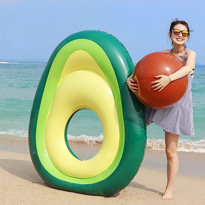 Giant Inflatable Avocado Pool Float
