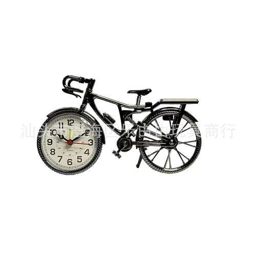 Vintage Bicycle Alarm Clock for Students and Kids