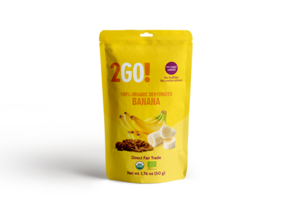 2GO! ® Organic Dried Bananas
