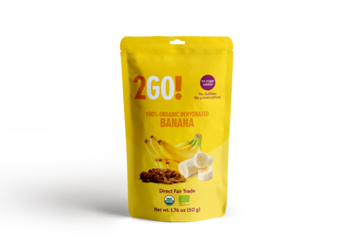 2GO! ® Organic Dried Bananas