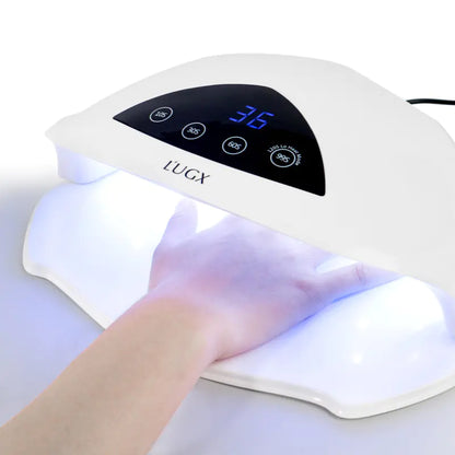 LUGX Dual Hand Nail Lamp, 36 LED Gel Curing Light