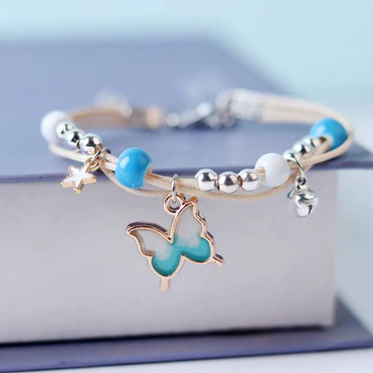 Adjustable Sweet Artistic Butterfly Bracelet