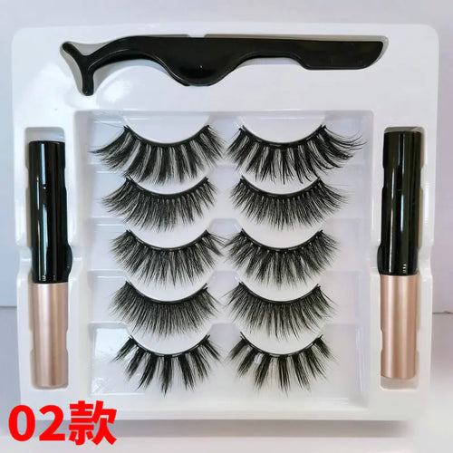 3D Magnetic Eyelashes Set for Natural Volume