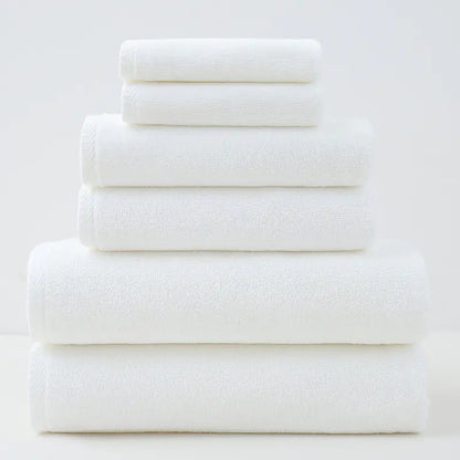 Cotton Towel Set for Adults - 6 Pieces, Amazon Supply