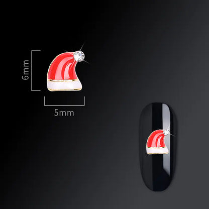 Goya Christmas Nail Art Accessories with Snowflake Design