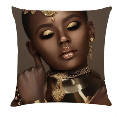 Elegant Sofa Pillow Cover for Home Decor and Beauty Salon