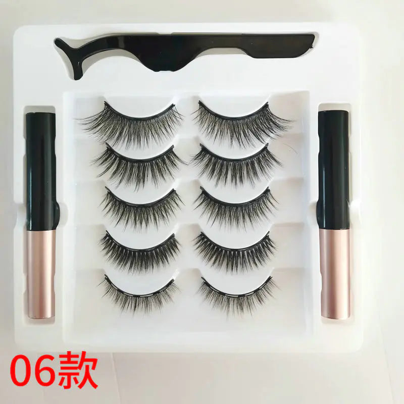 3D Magnetic Eyelashes Set for Natural Volume