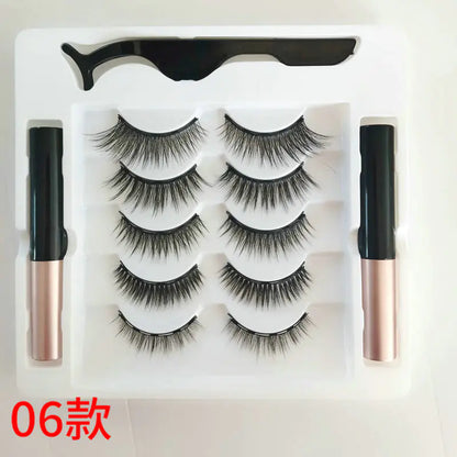 3D Magnetic Eyelashes Set for Natural Volume