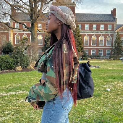 Women's Autumn Streetwear Denim Jacket with Pockets