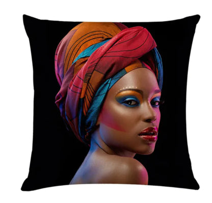 Elegant Sofa Pillow Cover for Home Decor and Beauty Salon