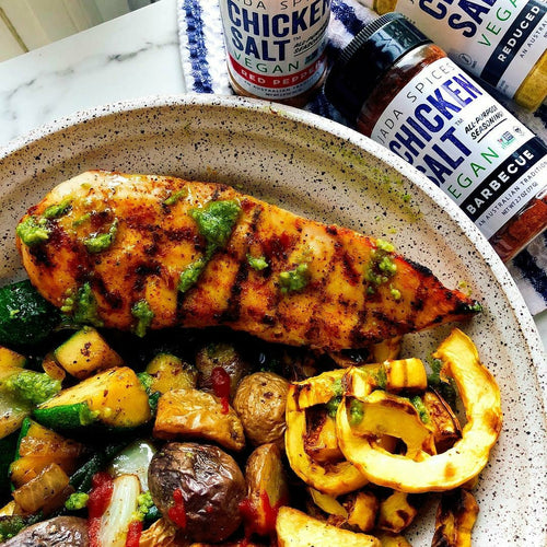 Chicken Salt Barbecue Flavor