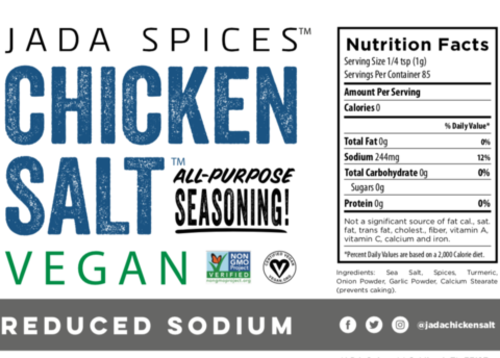 Chicken Salt Reduced Sodium Flavor