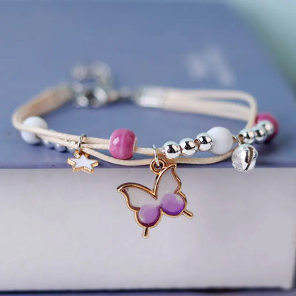 Adjustable Sweet Artistic Butterfly Bracelet