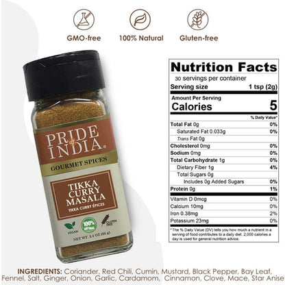 Gourmet Indian Tikka Curry Masala Seasoning Spice