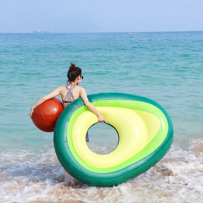 Giant Inflatable Avocado Pool Float